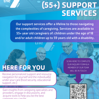 Older Caregiver (55+) Support Services