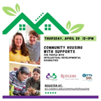Community Housing With Supports for People with Intellectual and Developmental Disabilities