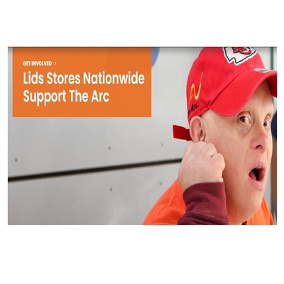 Shop at Lids, Support The Arc