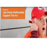 Shop at Lids, Support The Arc
