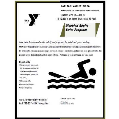 Swim classes for Disabled Adults