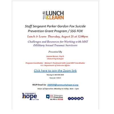 Lunch and Learn