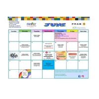 Harmony Family Success Center Calendar of Events