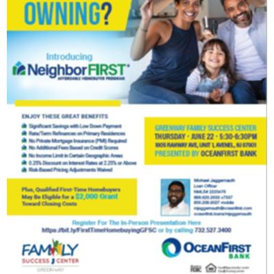 First time Home buyer's workshop with Oceanfirst Bank
