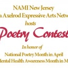 NAMI NJ Dara Axelrod Expressive Arts 2023 Mental Health Poetry Contest